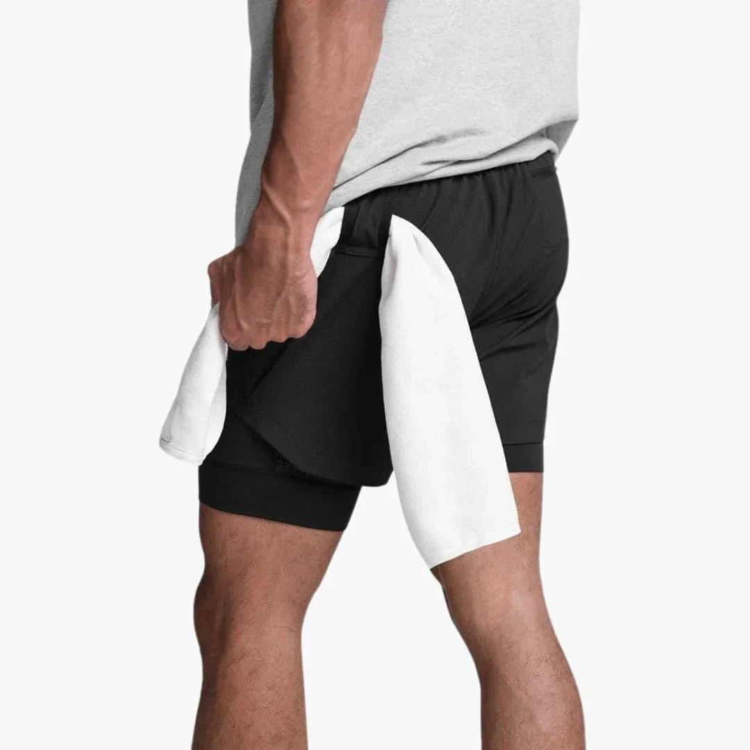 Wasserabweisende Trainingsshorts für Herren
