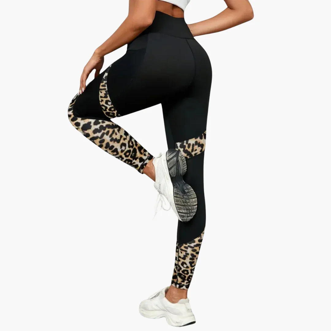 Mesh-Detail Leggings für Damen