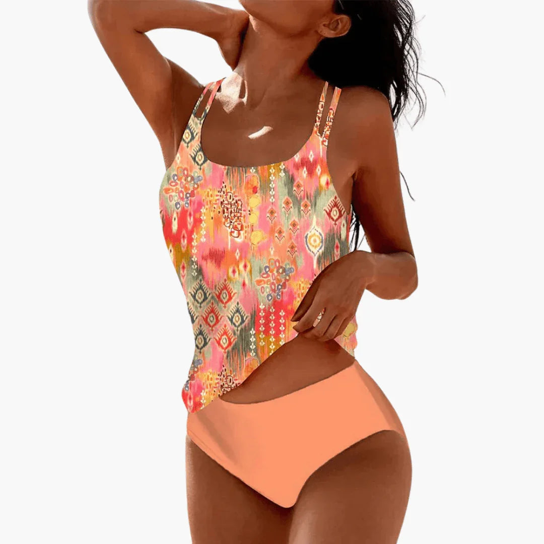 Mandala Print Badeanzug für Damen