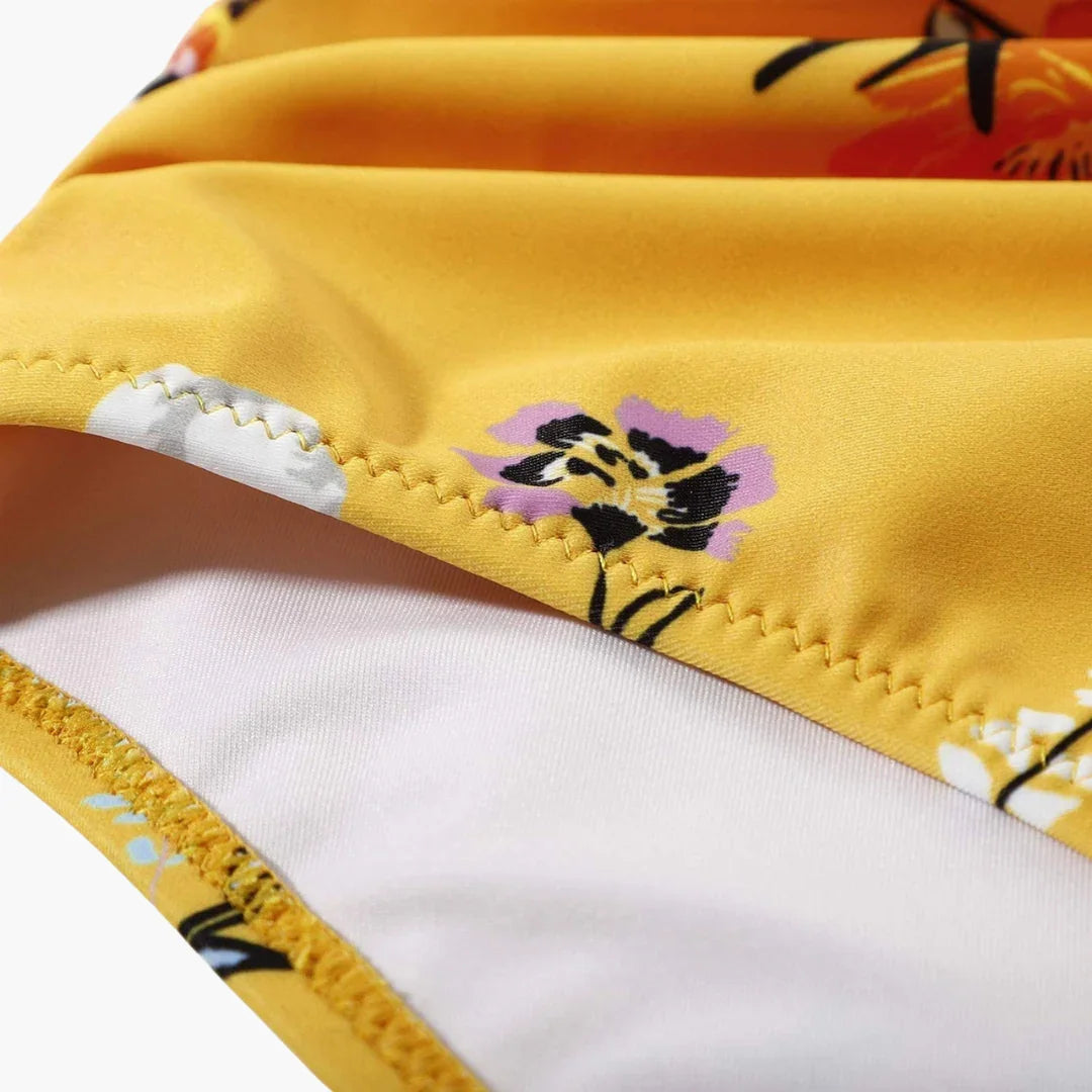 High-Waist Badeanzug Zweiteiler für Damen