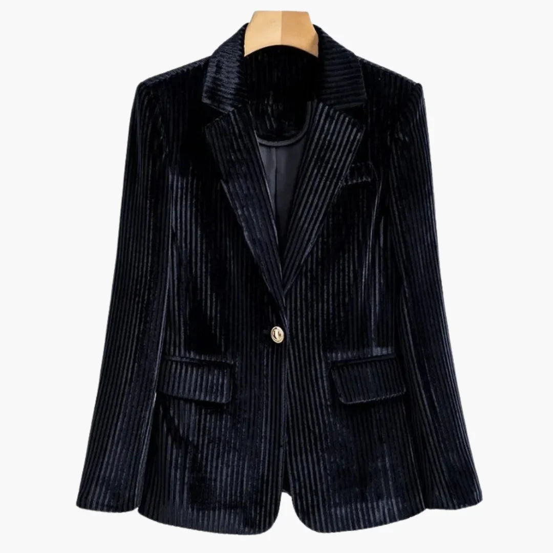 Cordblazer Retro Passform für Damen