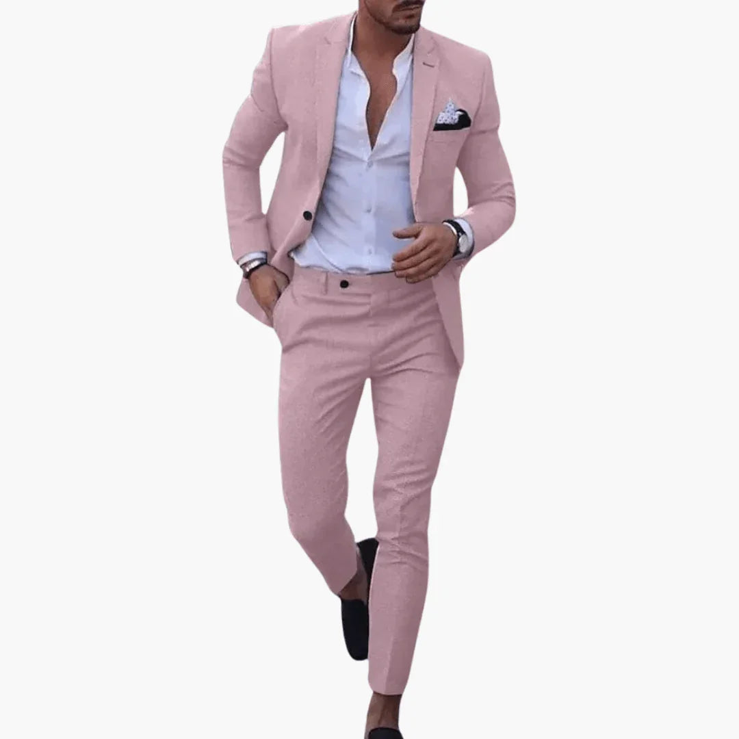 Slim-Fit Anzug mit Hose für Herren
