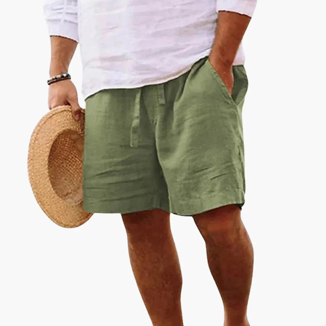 Luftige Freizeithose in Kurzform für Herren