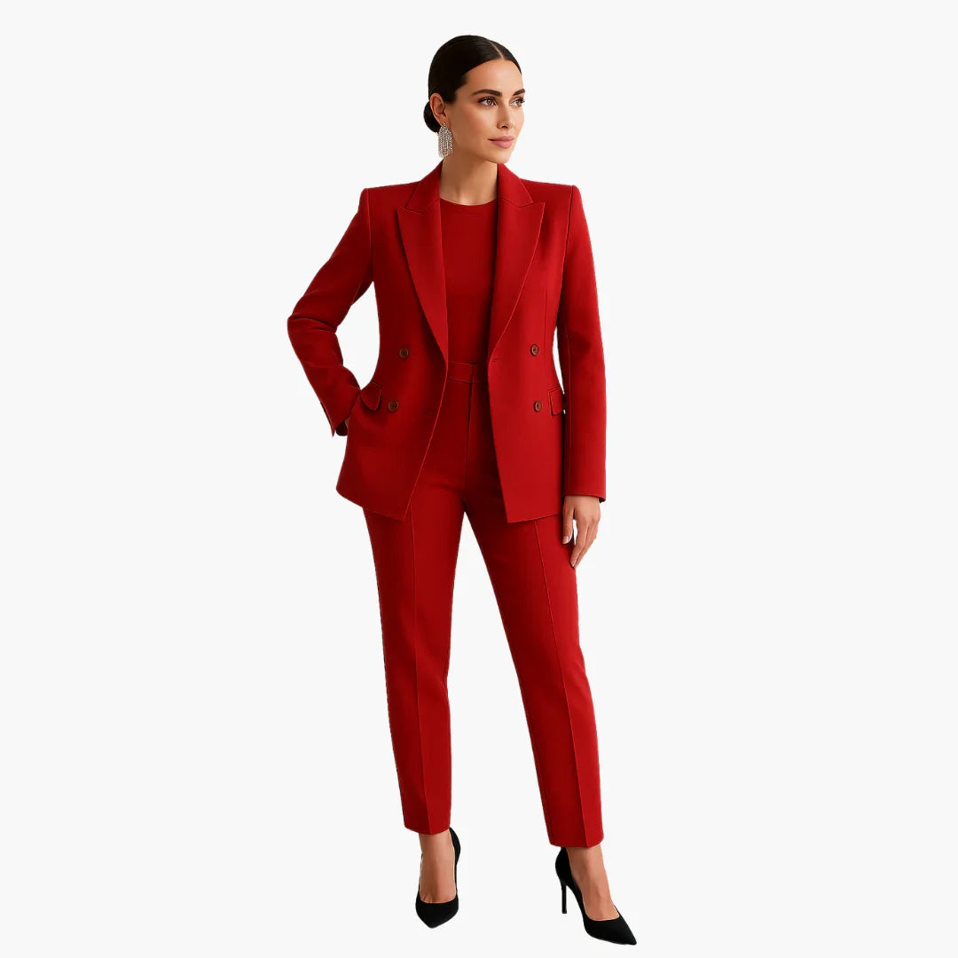Blazer Hose Anzugset für Damen