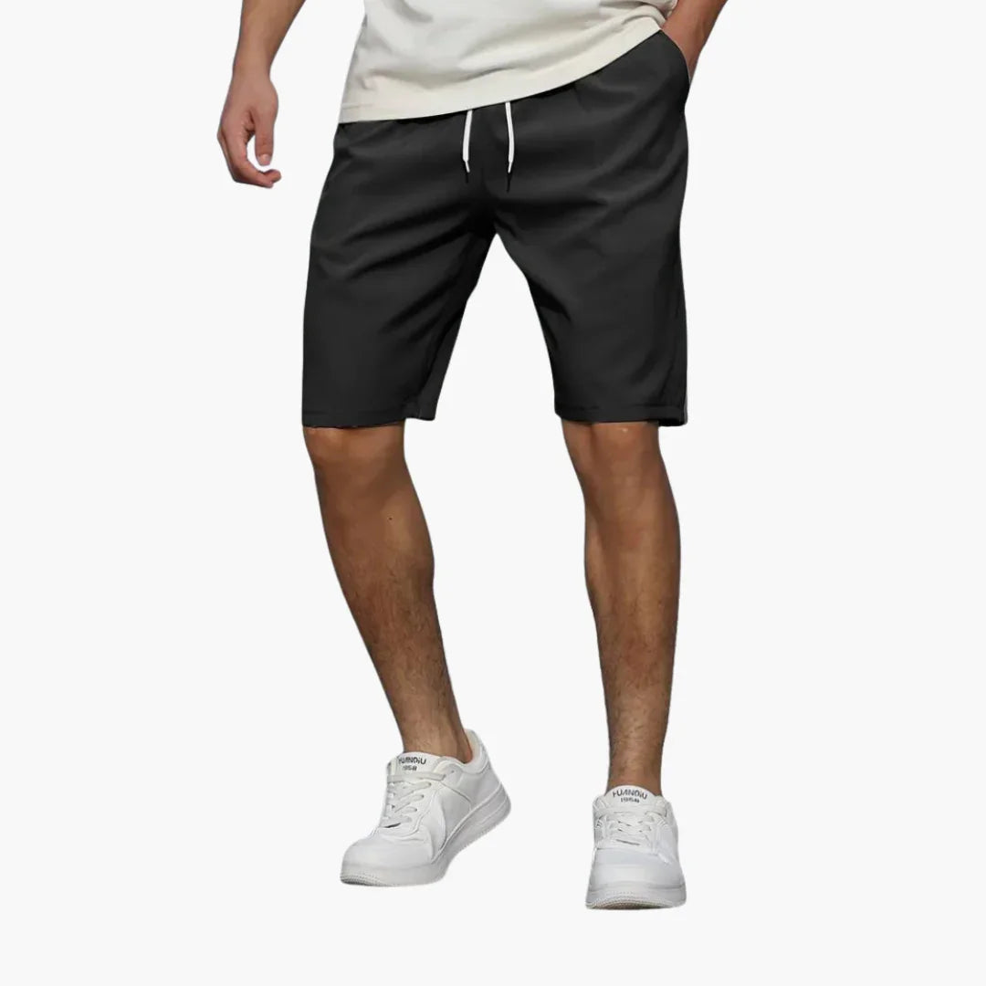 Knielange Shorts mit Kordelzug für Herren