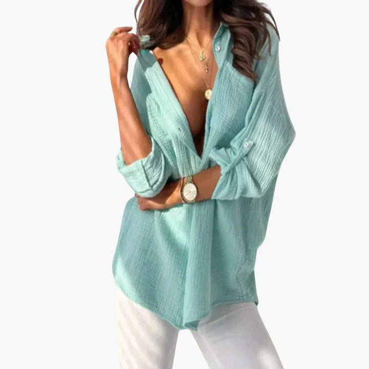 Leichte Sommerbluse für Damen