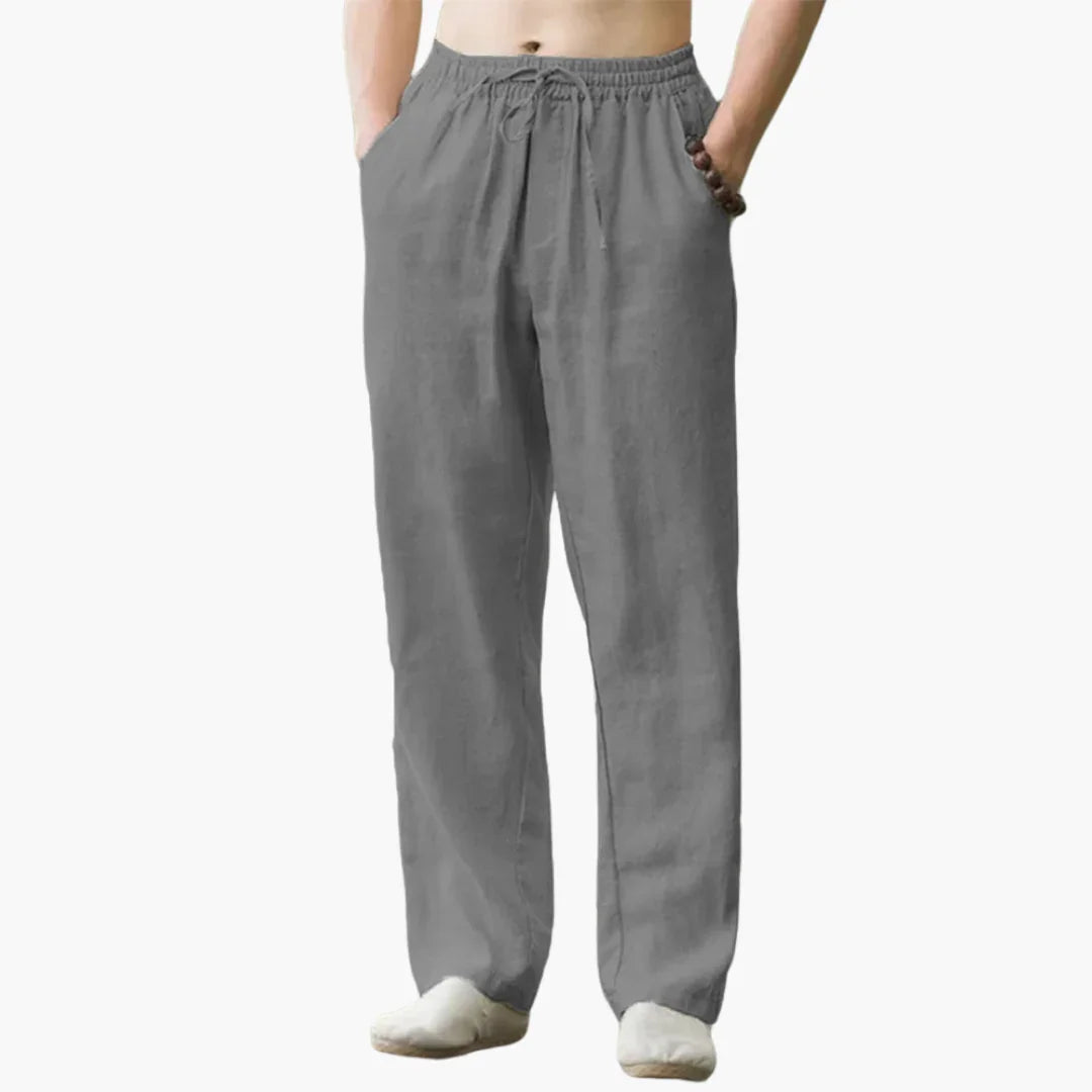Weit geschnittene Sommerhose für Herren