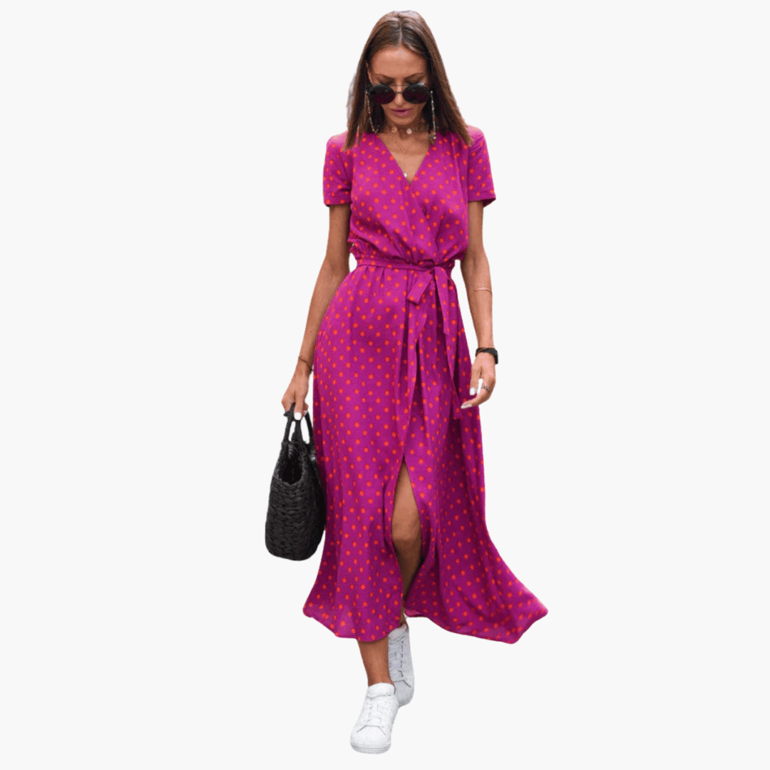 Pauline | Elegantes Wickelkleid