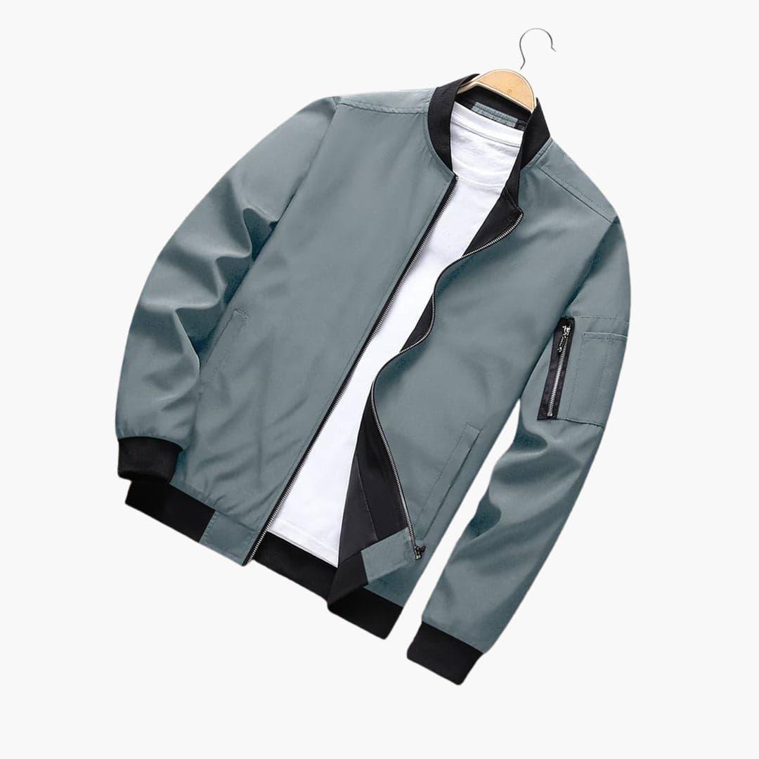 Zip Bomberjacke mit Taschen für Herren