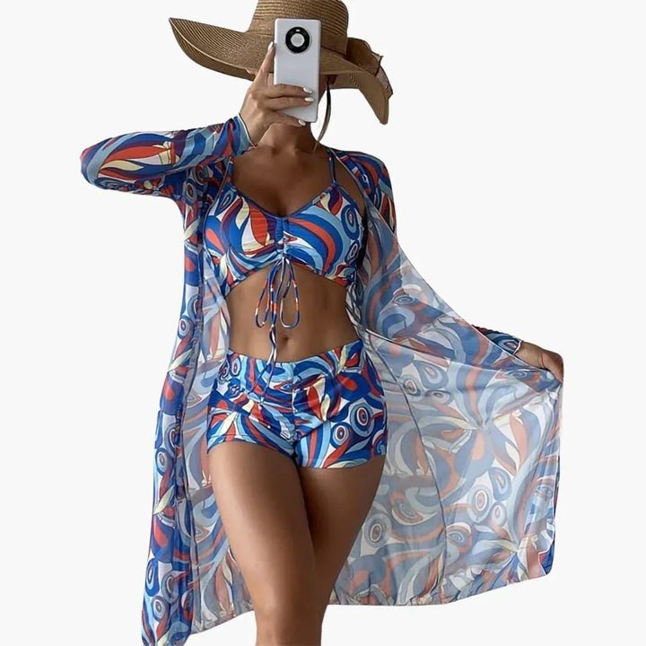 Bedrucktes Bikini Set für Damen