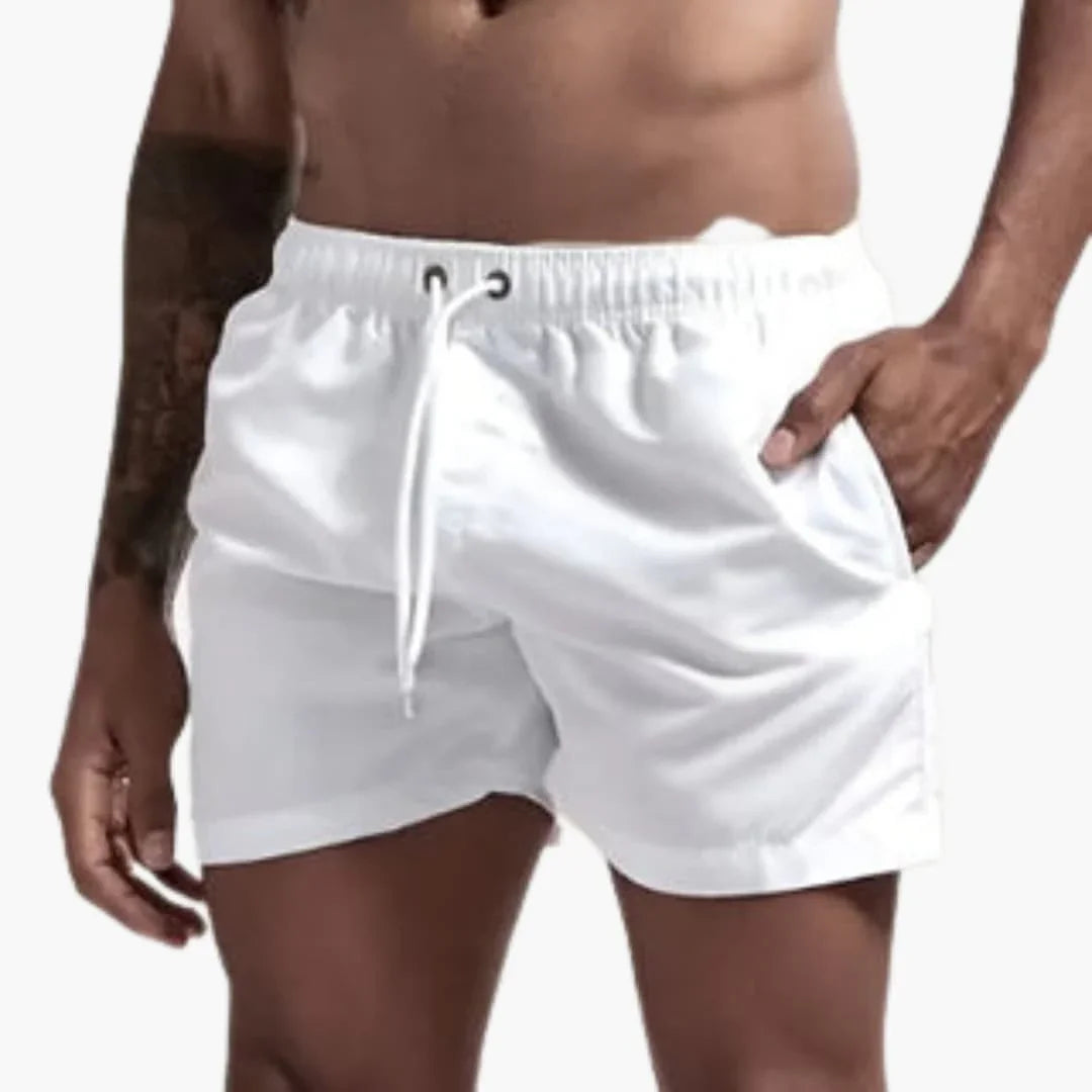 Elastische Badeshorts für Herren