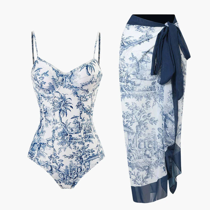 Verstellbare Träger Badeanzug-Set für Damen