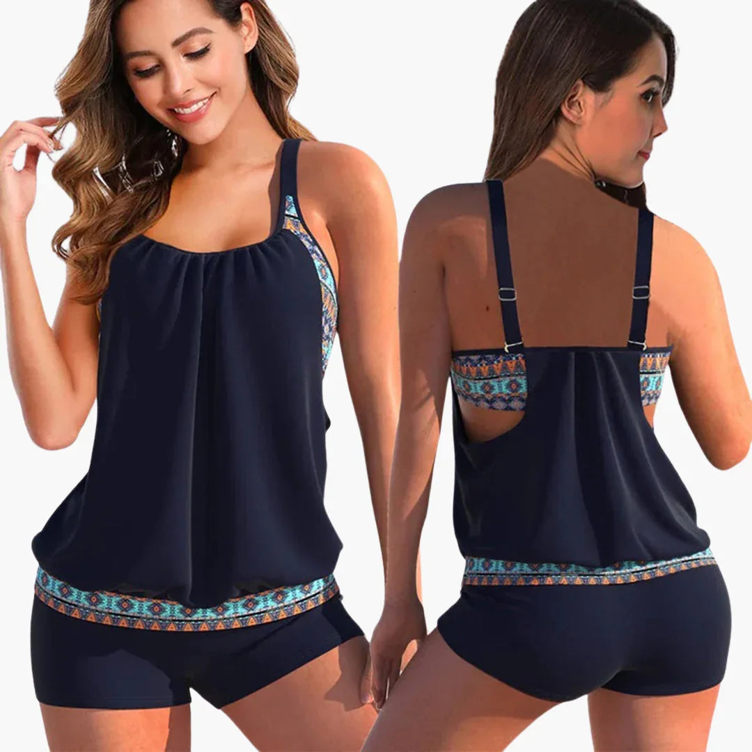 Bauchformend Tankini Set für Damen