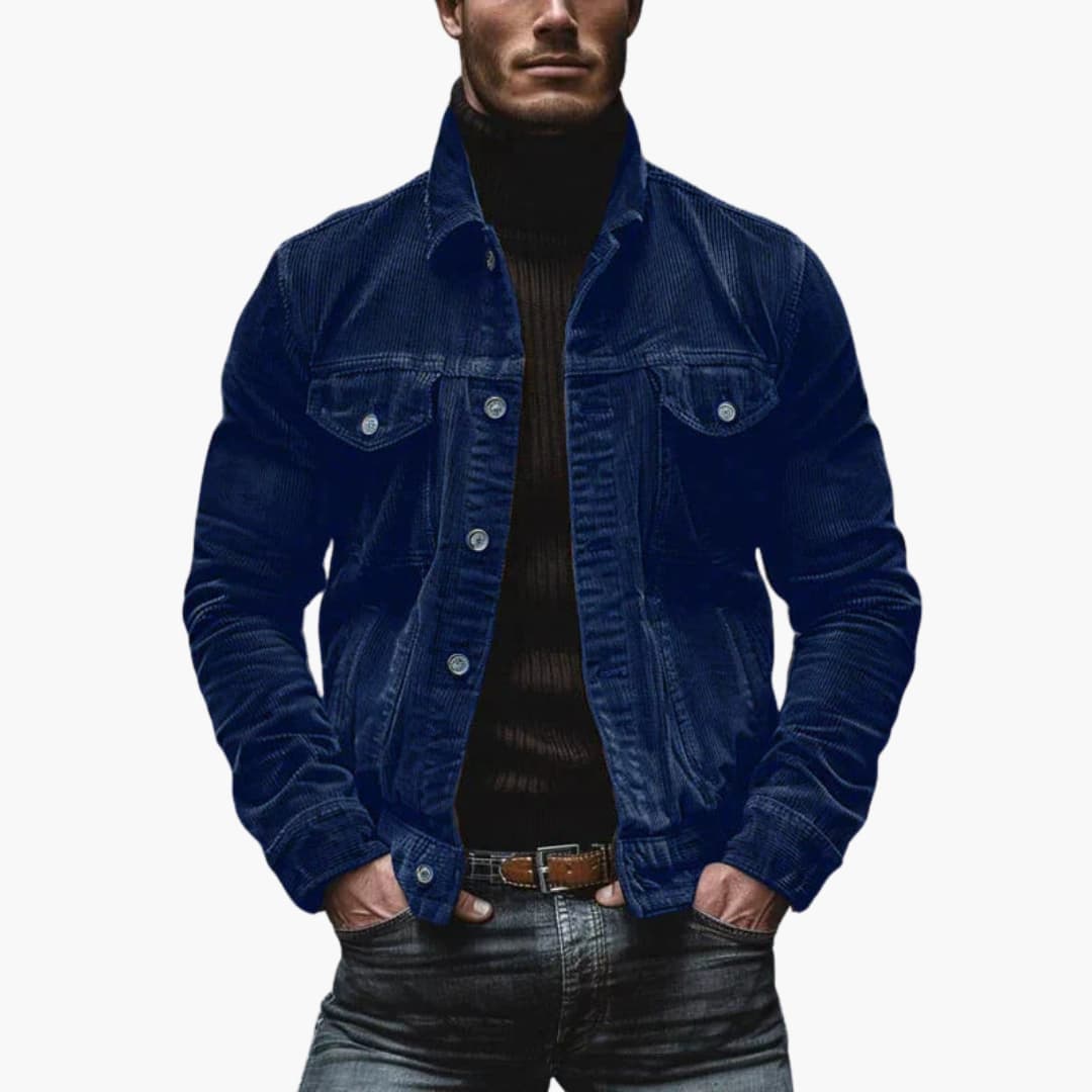 Otto | Retro Cordjacke mit Mehreren Taschen