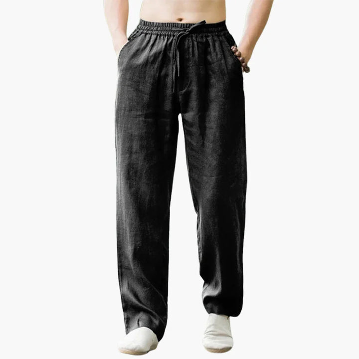 Weit geschnittene Sommerhose für Herren