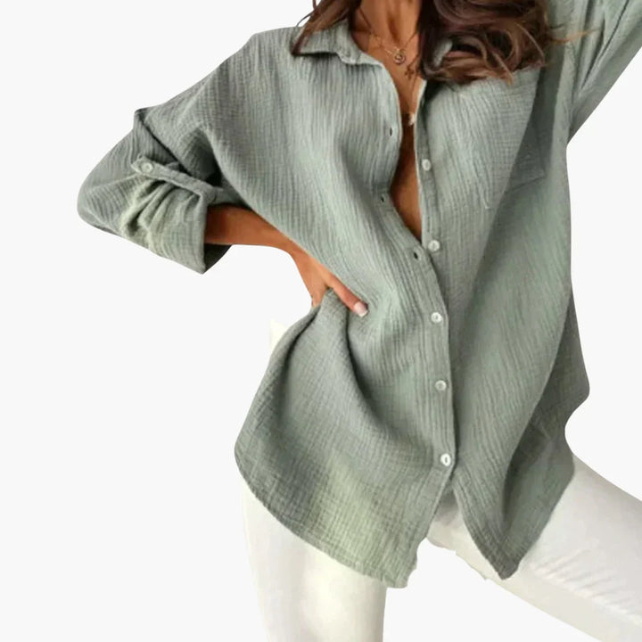 Leichte Sommerbluse für Damen