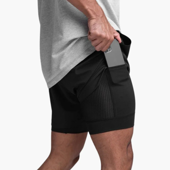 Feuchtigkeitsableitende Sportshorts für Herren