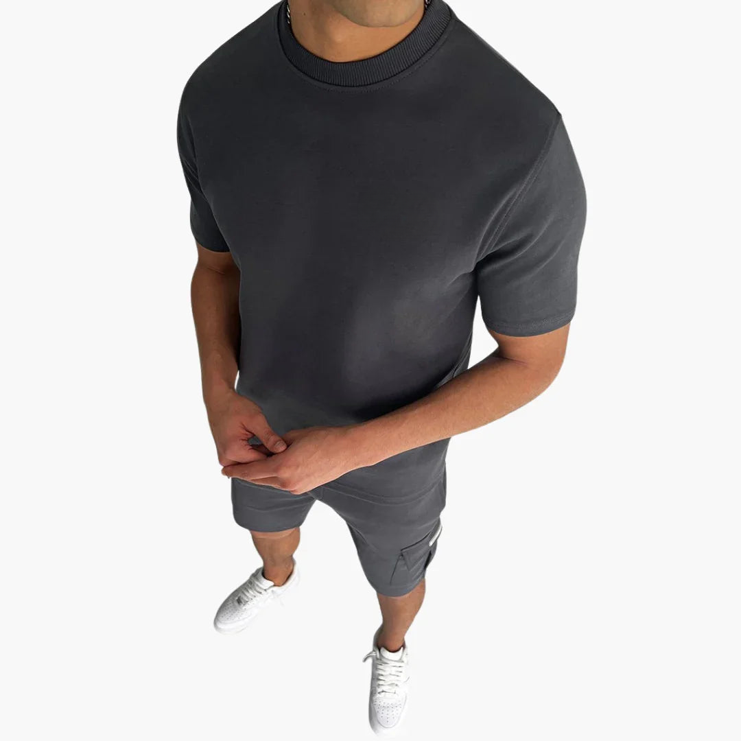 Zweiteiliges Set mit Taschen für Herren