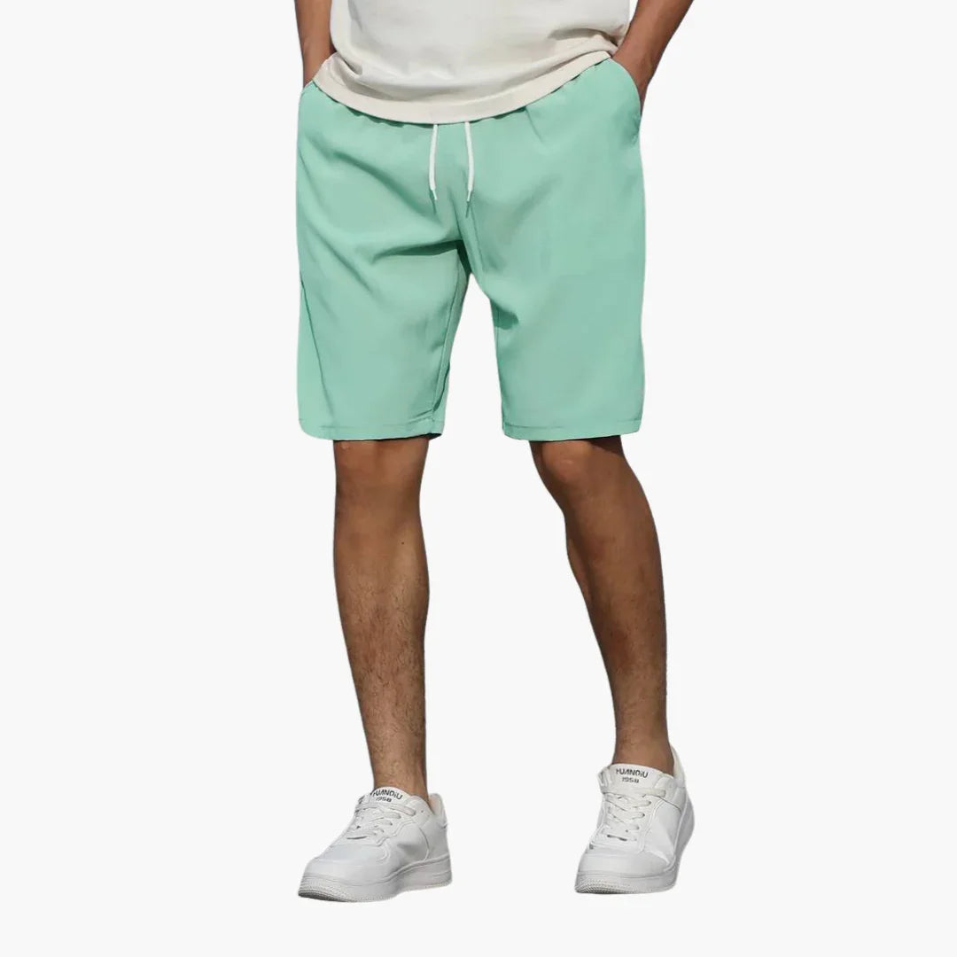 Knielange Shorts mit Kordelzug für Herren