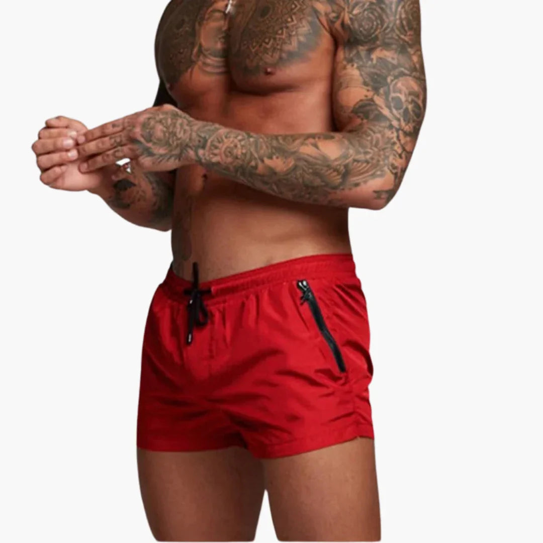 Kurze Schnelltrocknende Stretchshorts für Herren