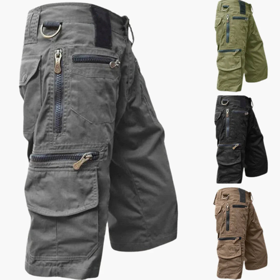Mehrfachtaschen Cargo-Shorts für Herren