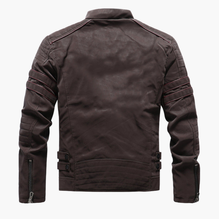 Herren Jacke mit Knopfverschluss und Seitentaschen