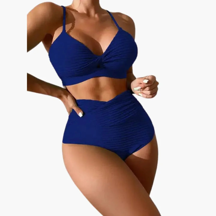 Leopardenmuster Bikini-Set für Damen
