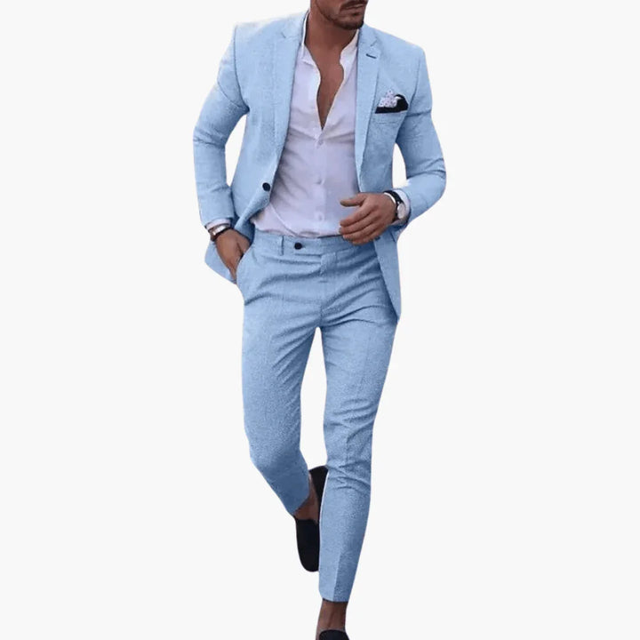 Slim-Fit Anzug mit Hose für Herren