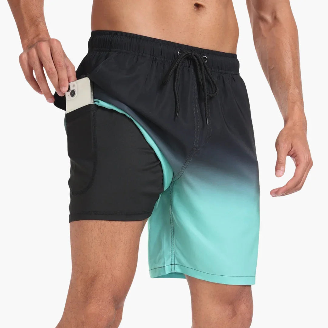 Schnelltrocknende Stretchshorts für Herren