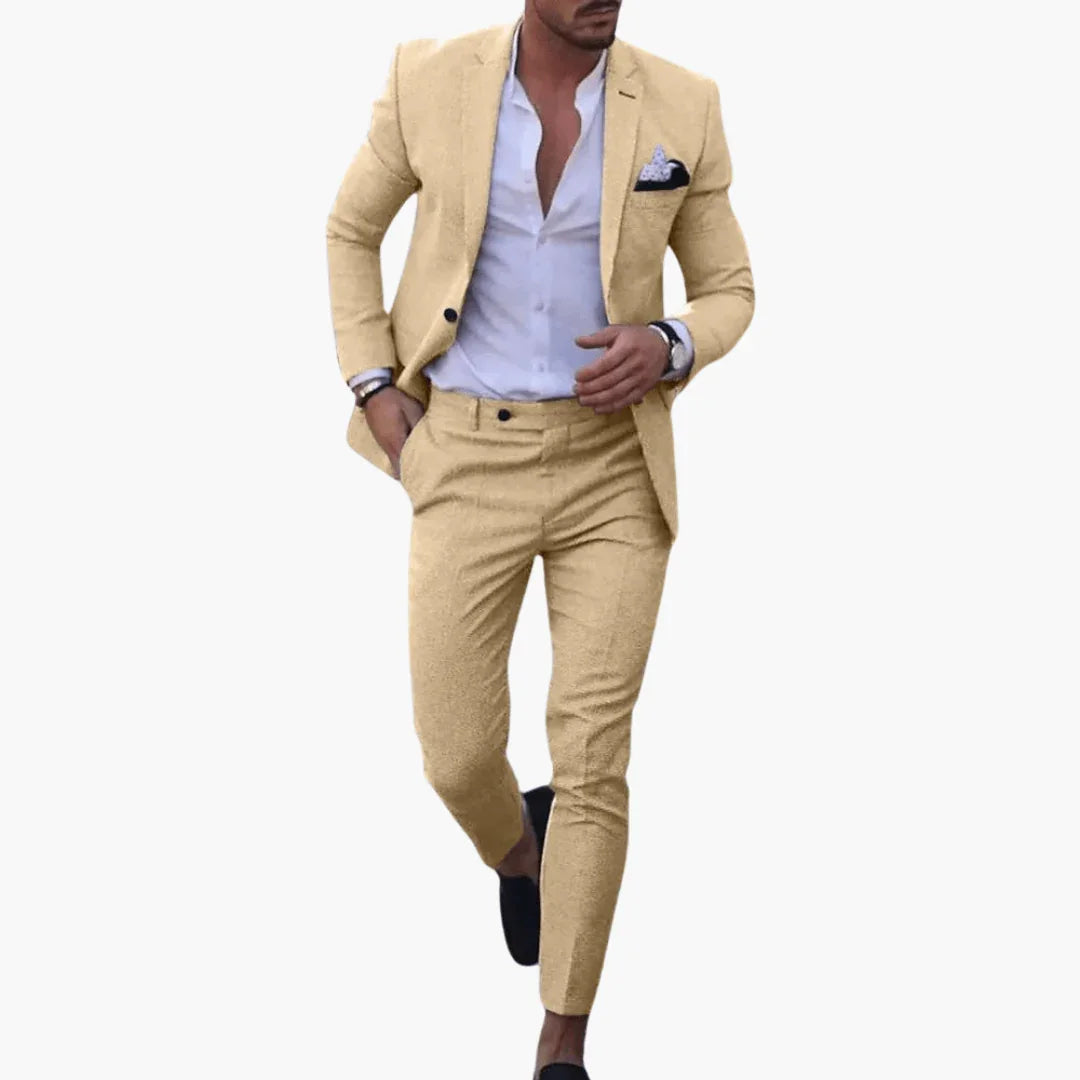 Slim-Fit Anzug mit Hose für Herren