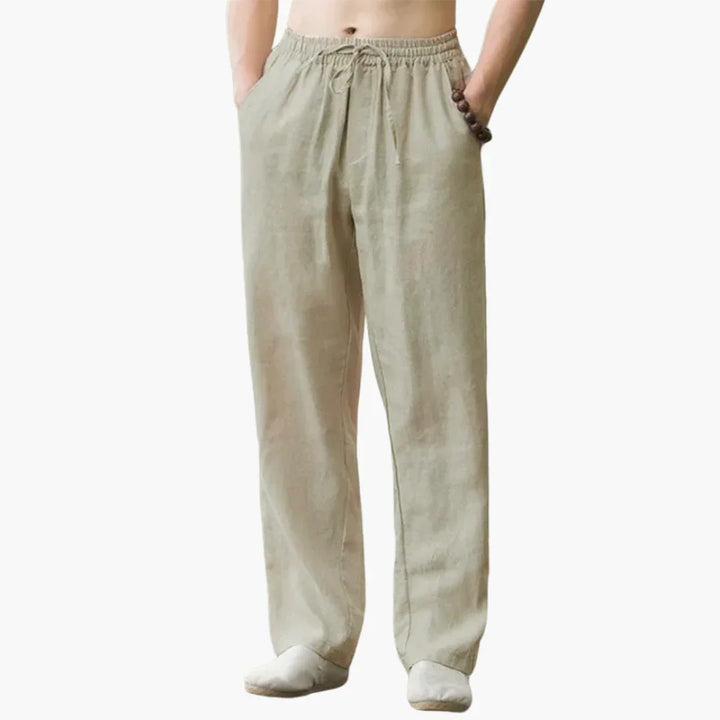 Weit geschnittene Sommerhose für Herren