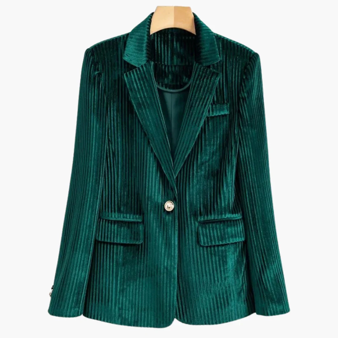 Cordblazer Retro Passform für Damen