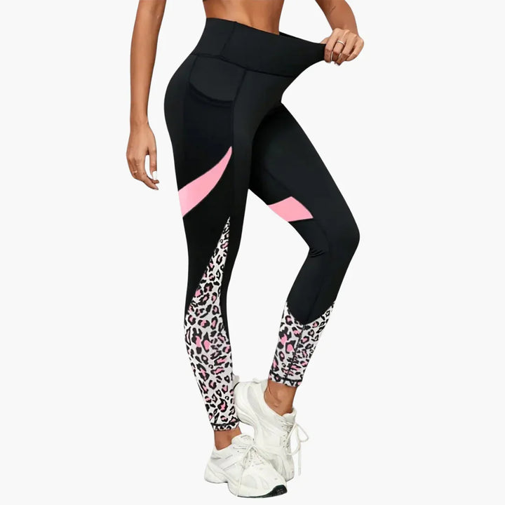 Mesh-Detail Leggings für Damen