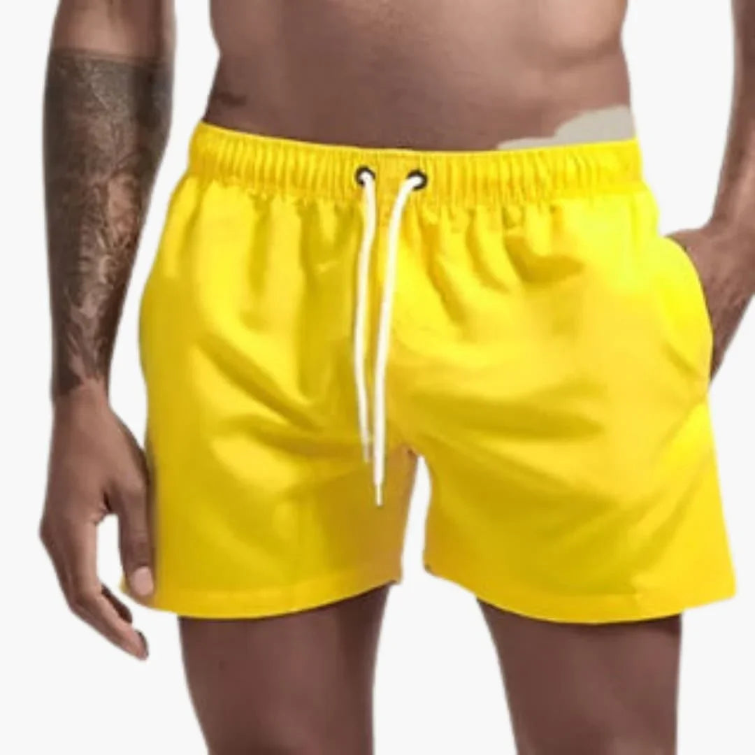 Elastische Badeshorts für Herren