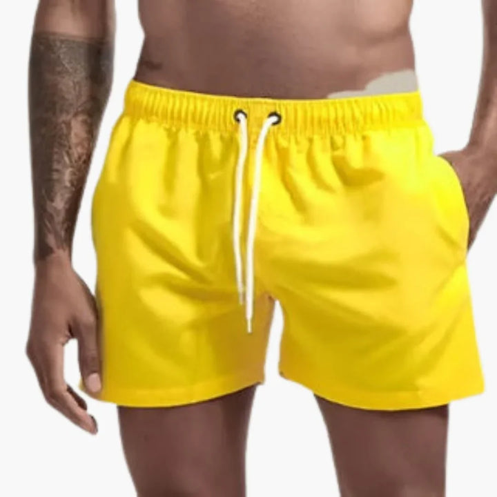Elastische Badeshorts für Herren