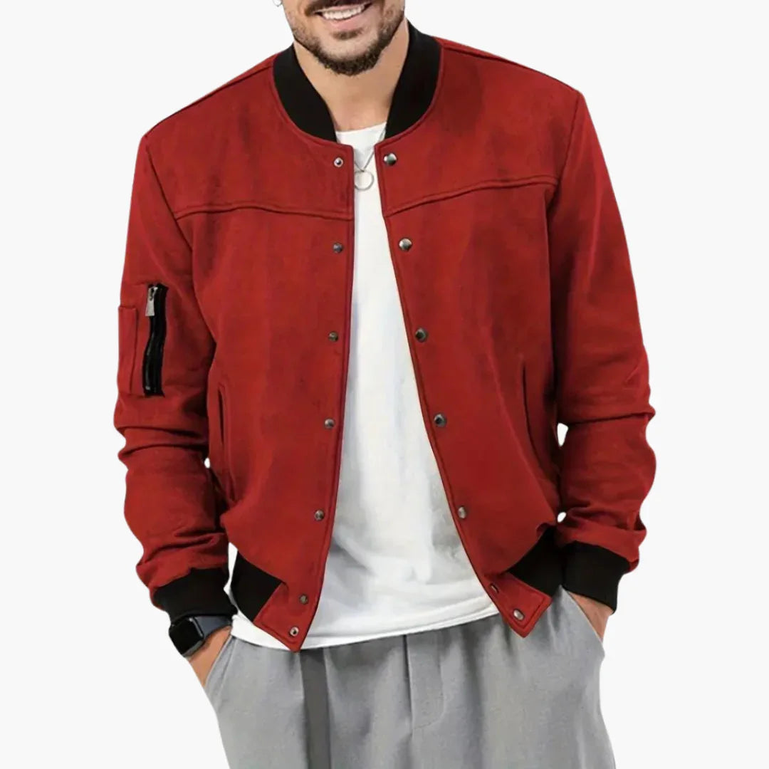 Modern Fit Bomberjacke für Herren