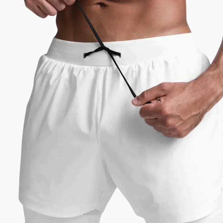 Wasserabweisende Trainingsshorts für Herren