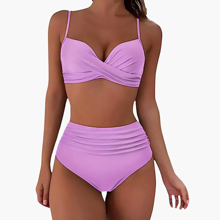 Hochtailliertes Bikini Set für Damen