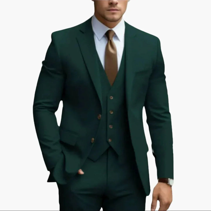Eleganter Dreiteiler Anzug für Herren