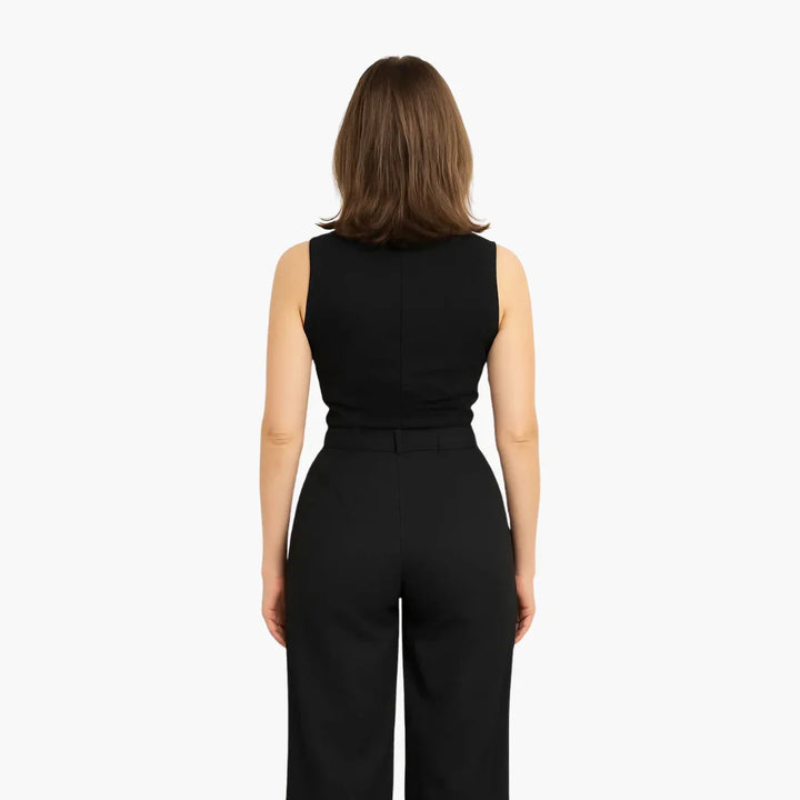 Crop Top Hosen Set für Damen