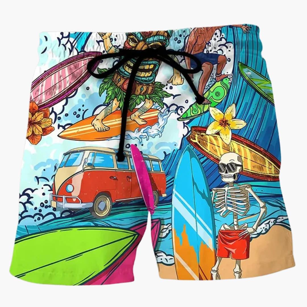 Verstellbare Bade-Shorts für Herren