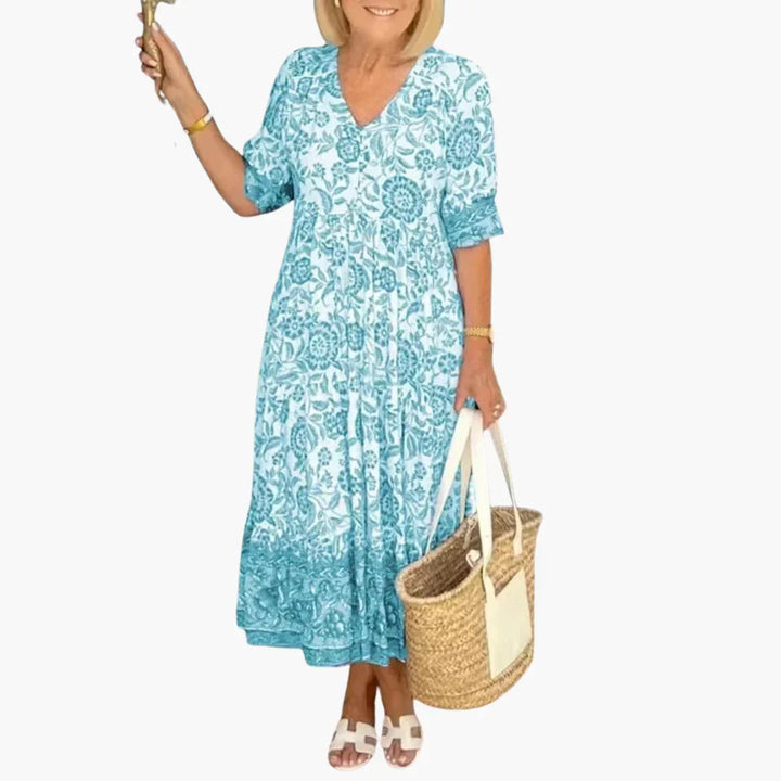 Lockerer Boho Kleid für Damen