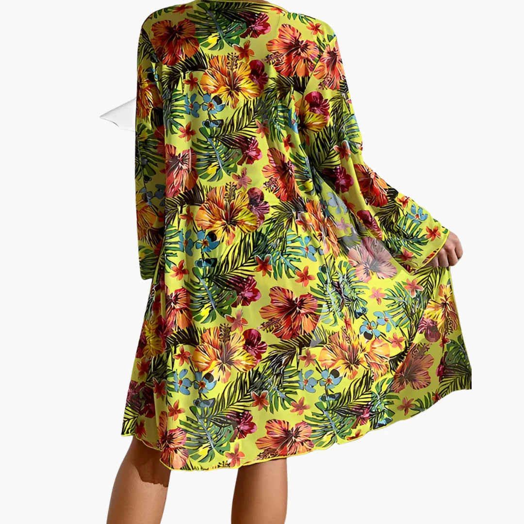 Bikini Set mit Strand Cover-Up für Damen