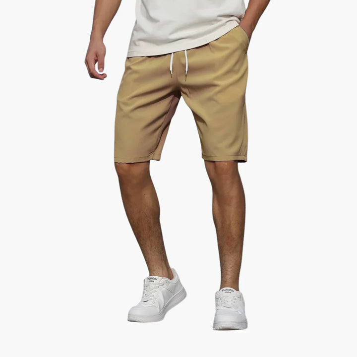Knielange Shorts mit Kordelzug für Herren