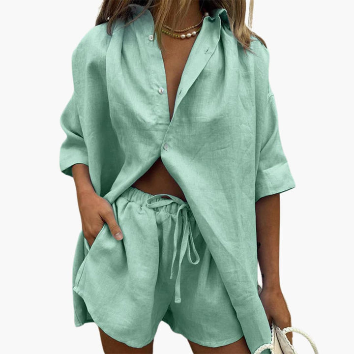Mila | Set mit Top und Shorts