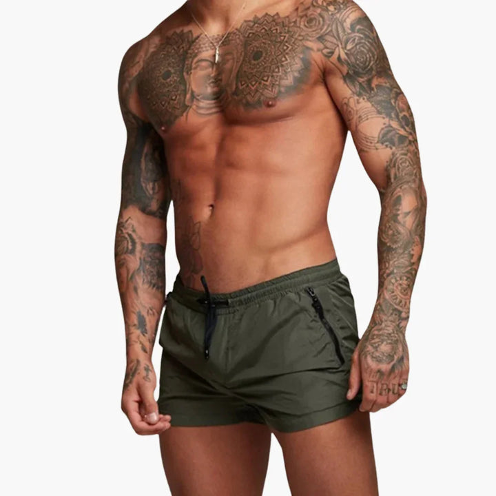 Kurze Schnelltrocknende Stretchshorts für Herren