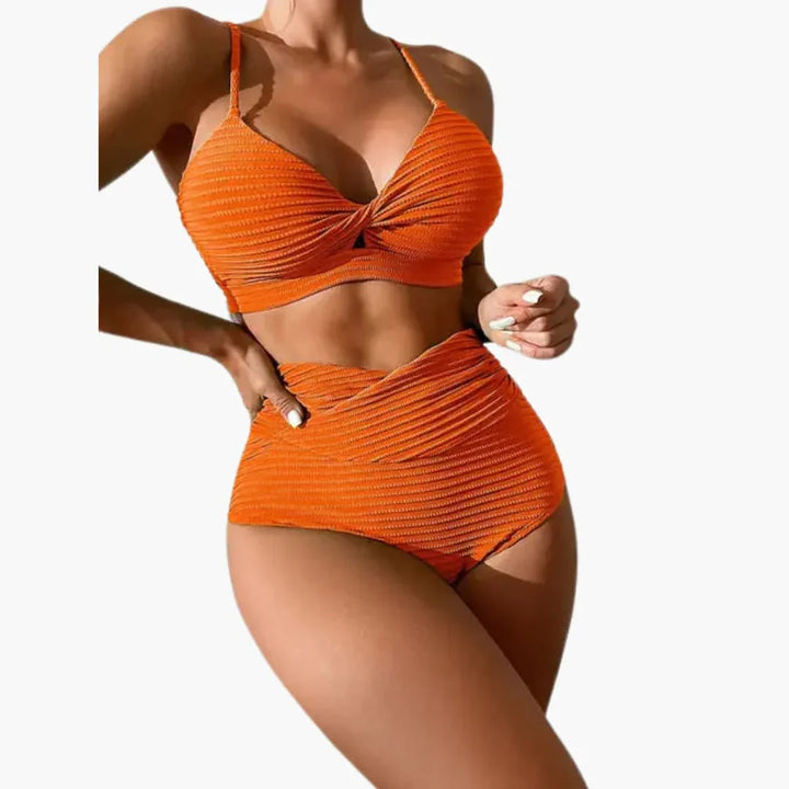Leopardenmuster Bikini-Set für Damen