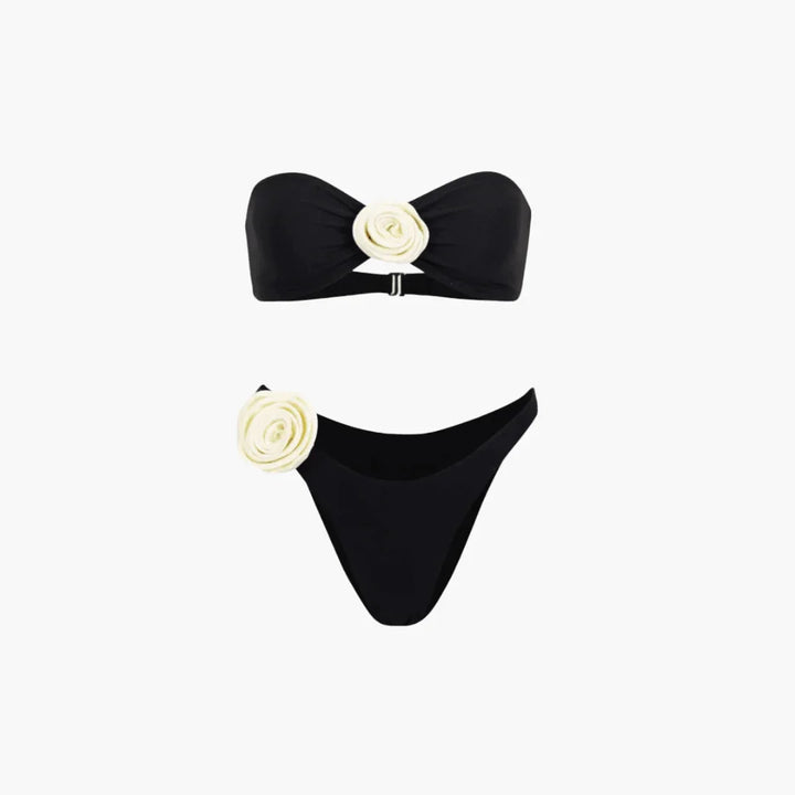 Verstellbarer Blumenprint Bikini für Damen