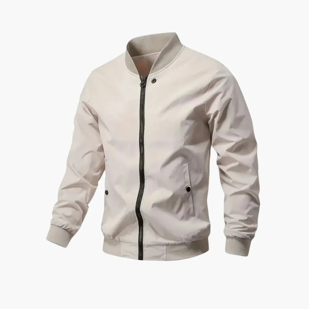 Gerippte Bomberjacke für Herren