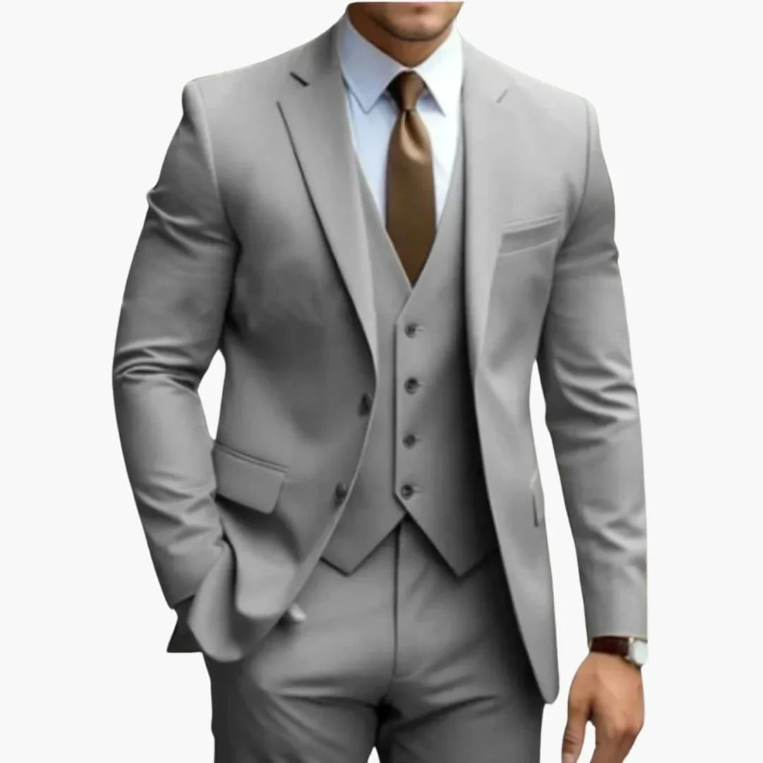 Eleganter Dreiteiler Anzug für Herren